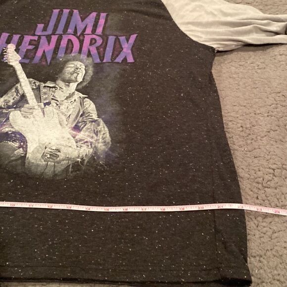 Jimi Hendrix T Shirt Size XL Grey & Black - Picture 11 of 11